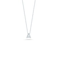 Love Letter A Pendant with Diamonds