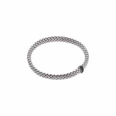 Fope White gold bracelet with white diamonds