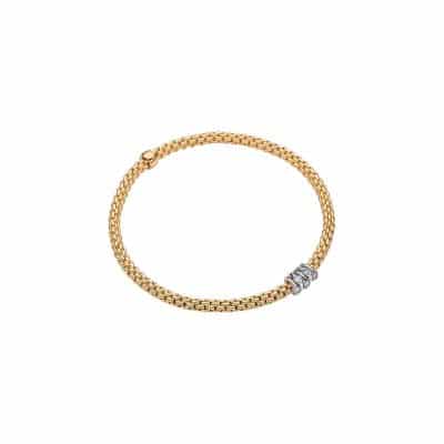 18KY Diamond 0.07ctw Prima Bracelet