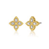 Roberto Coin Princess Flower Earrings