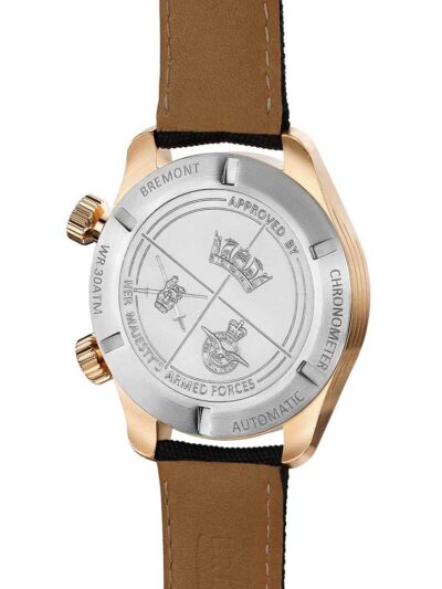 Bremont Argonaut Bronze watch back