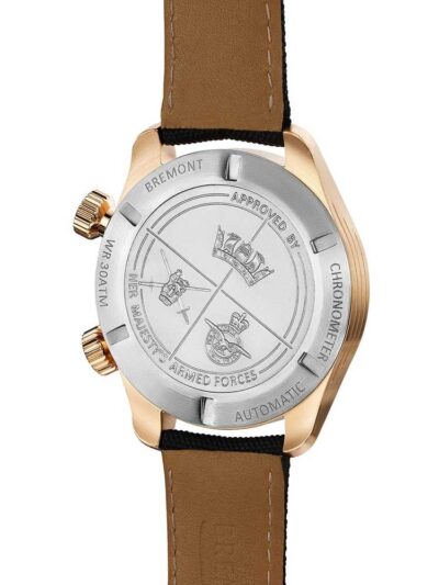 Bremont Argonaut Bronze watch back
