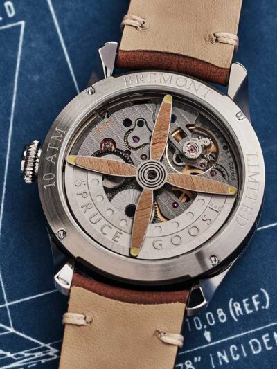 Bremont H-4 Hercules Watch back