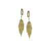 Simon G leaf earrings