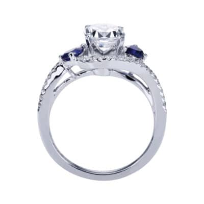 Demi 14K White Gold Engagement Ring