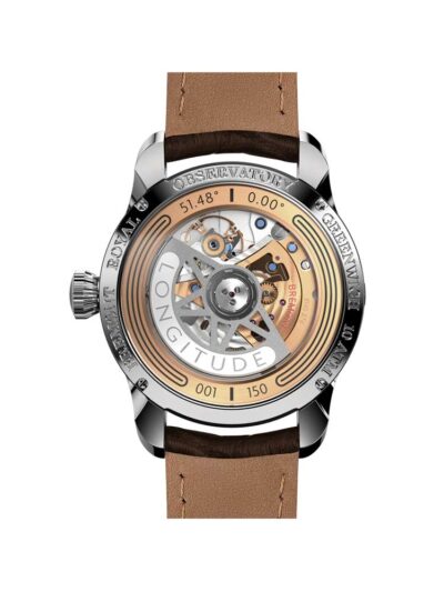Bremont Longitude Stainless Steel Watch Caseback