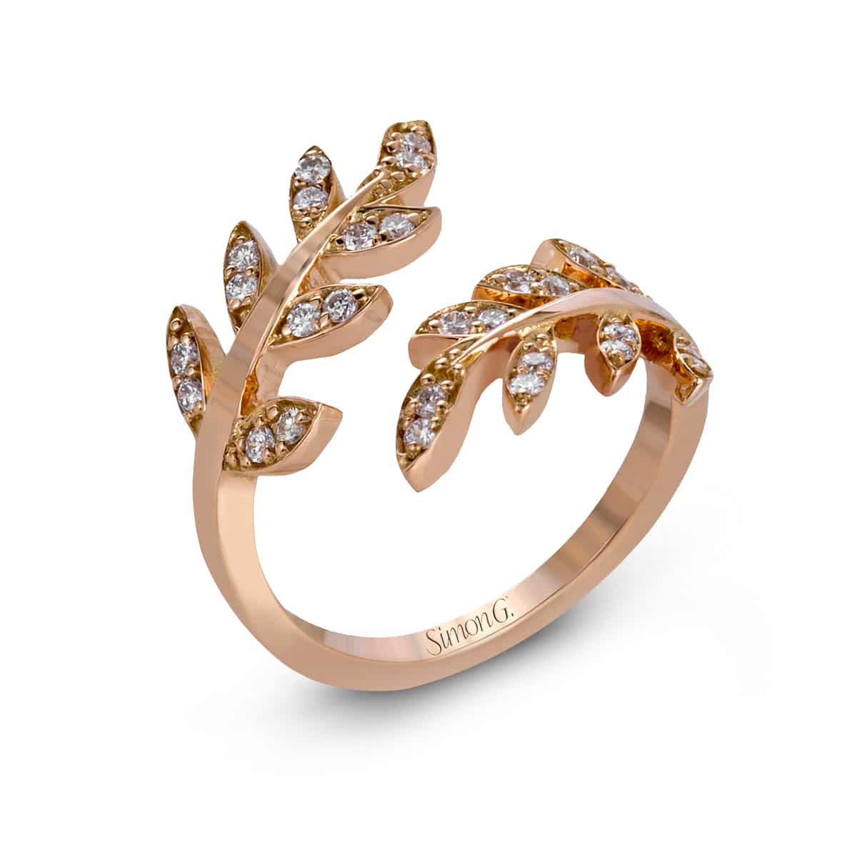 Simon G leaf ring