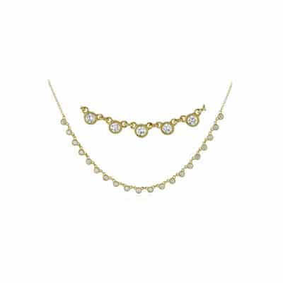 Simon G Yellow Gold necklace