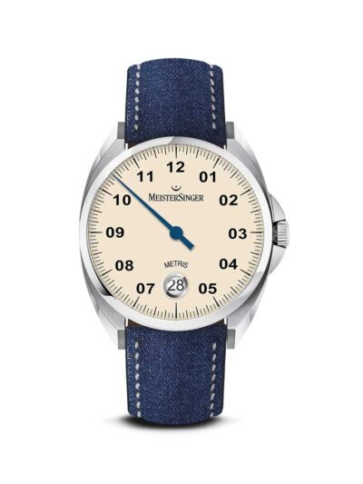 MeisterSinger Metris Ivory ME903 watch