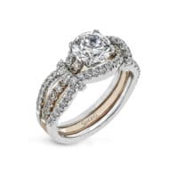 Simon G Semi-Mount diamond Ring MR3005