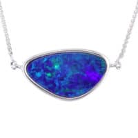 14KWG Opal Doublet Pendant