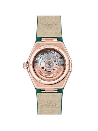 OMEGA Constellation 29mm Green Dial case back