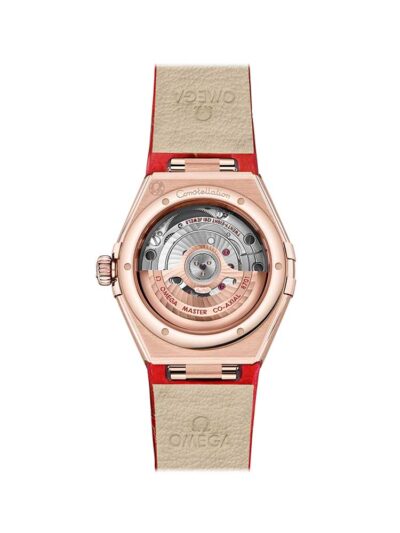 OMEGA Constellation 29mm Red Dial watch case back