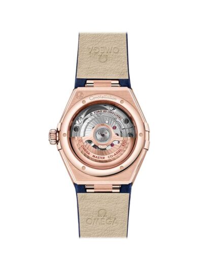 OMEGA Constellation 29mm Blue Dial case back