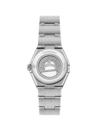 OMEGA Constellation 28mm Steel Quartz Green case back