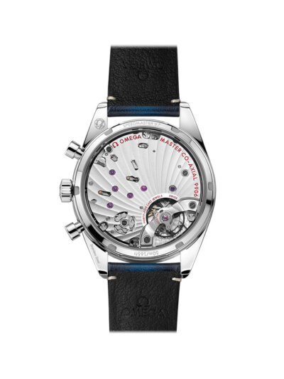 OMEGA Speedmaster '57 blue watch case back