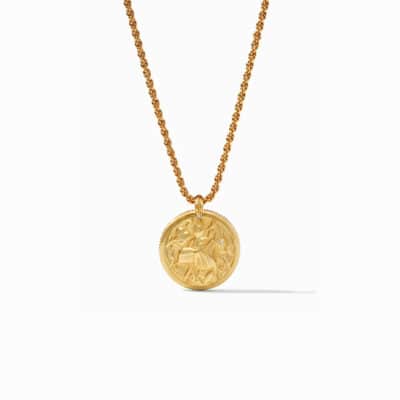 Chloe Statement Pendant with Mother of Pearl Back