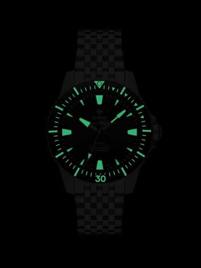 ZO3552 Super Sea Wolf watch glow in dark